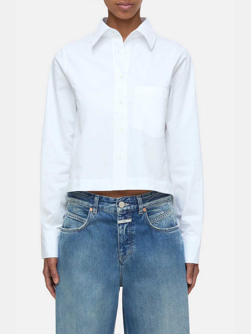 Cropped Classic Shirt