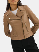 Donna Leather Jacket