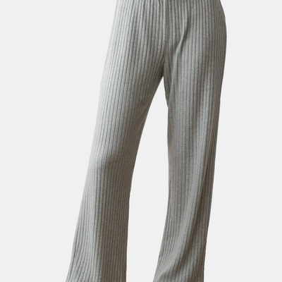 The Sweater Rib Simple Pant