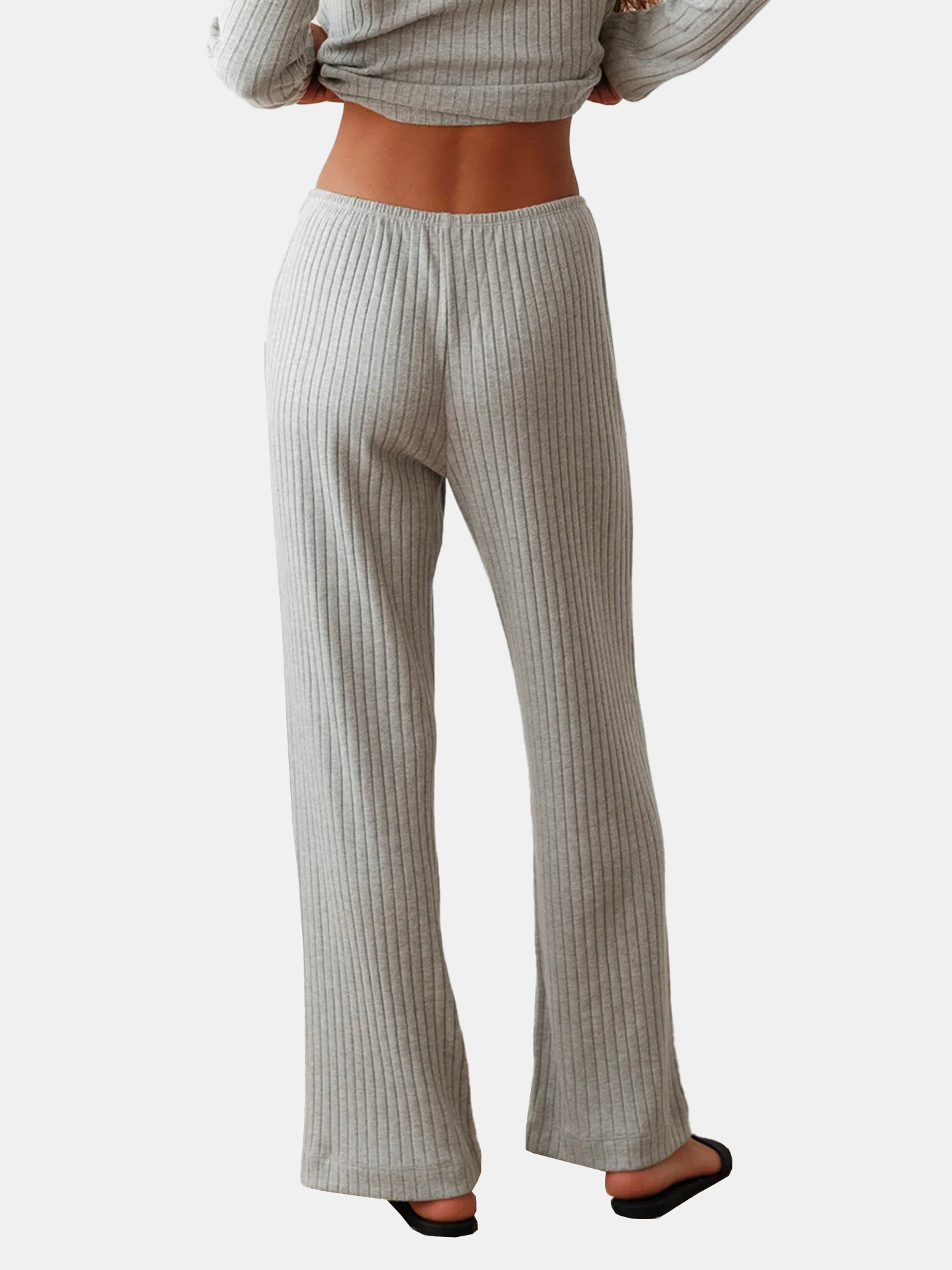 The Sweater Rib Simple Pant