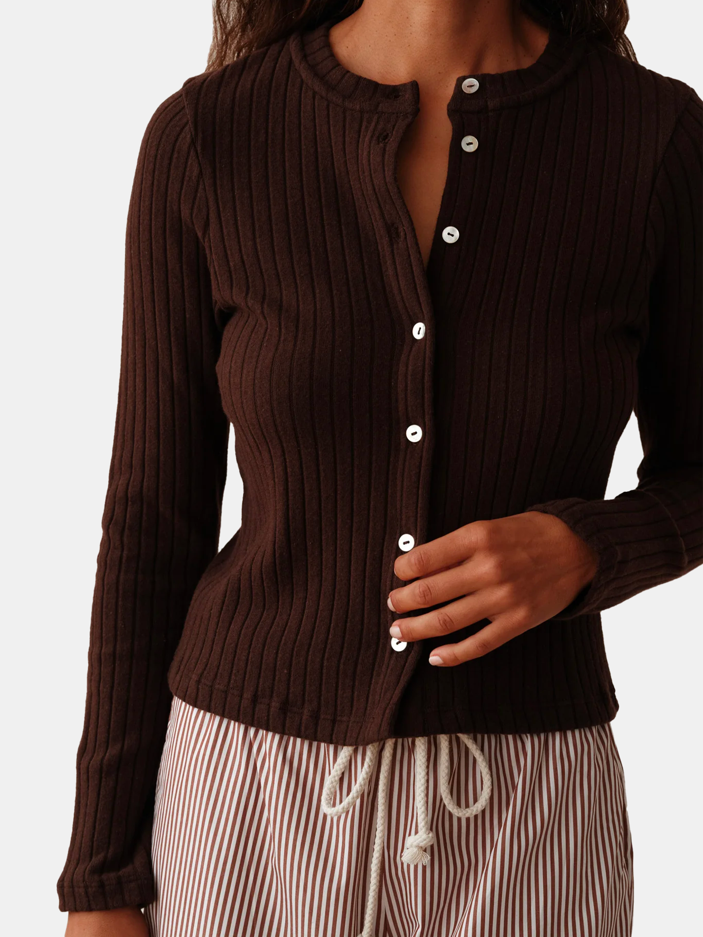 The Sweater Rib Cardi