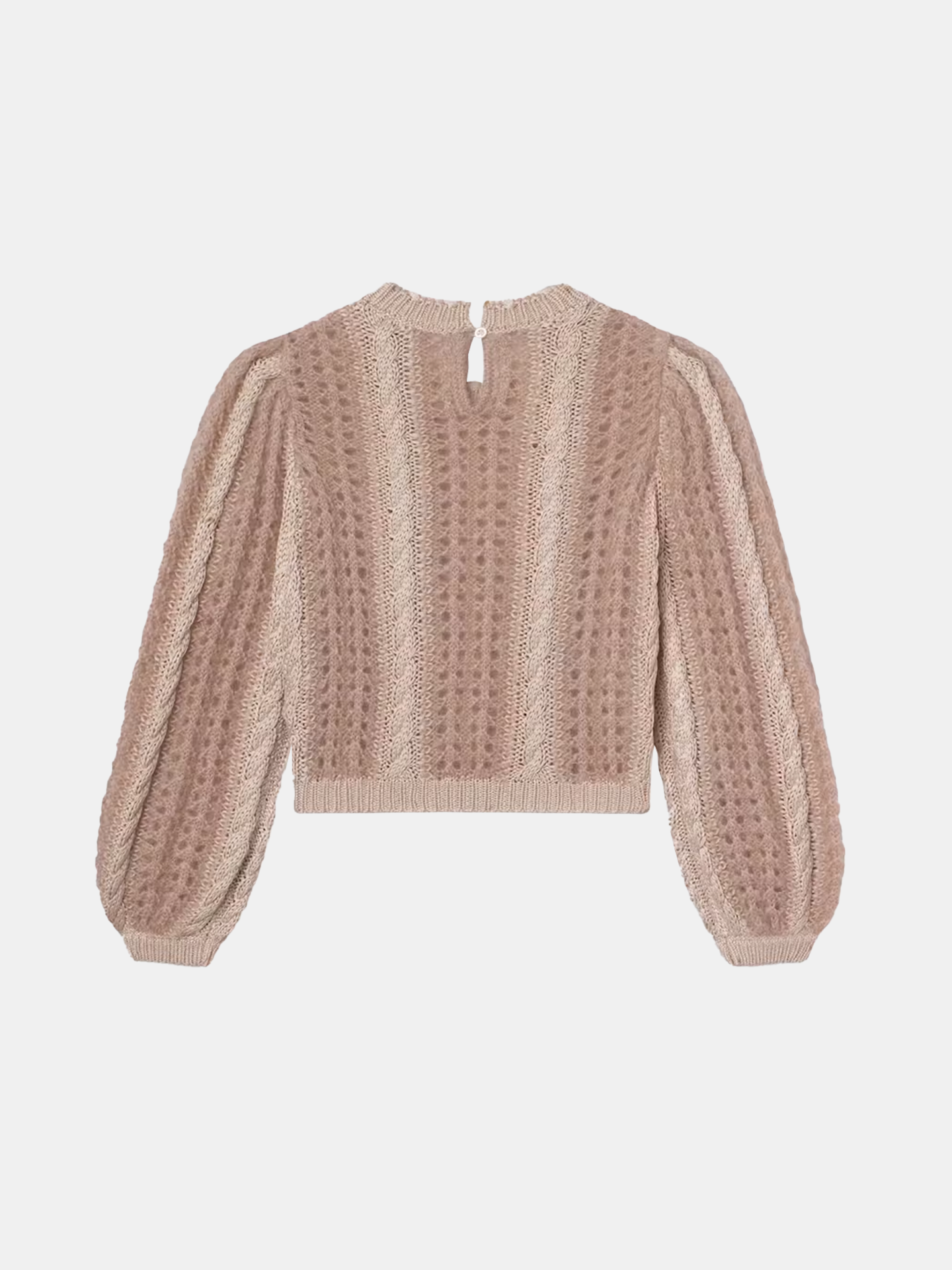 Femme Cable Mix Sweater