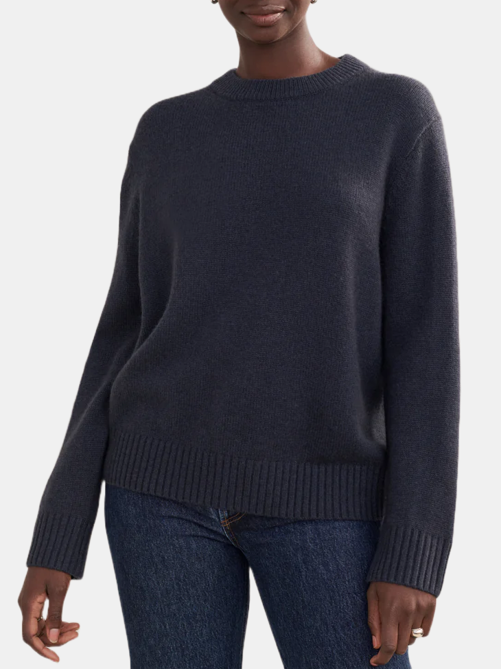 Cashmere Oversized Crewneck