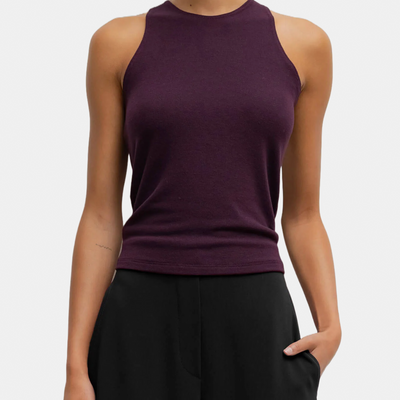 Lauren High Neck Tank