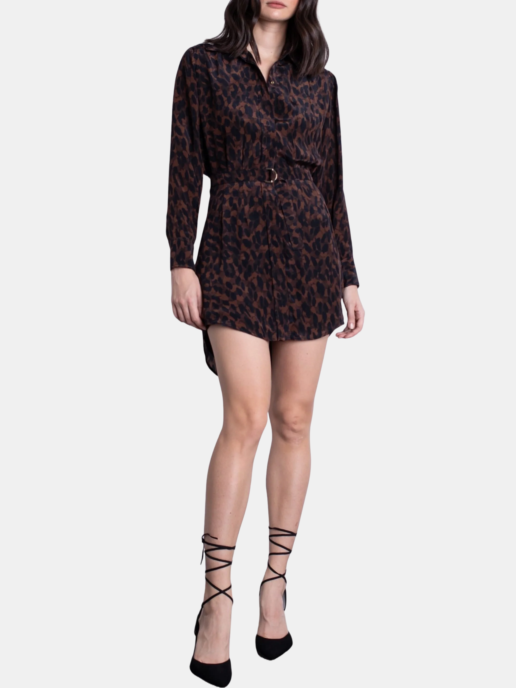 Kylie Print Mini Dress