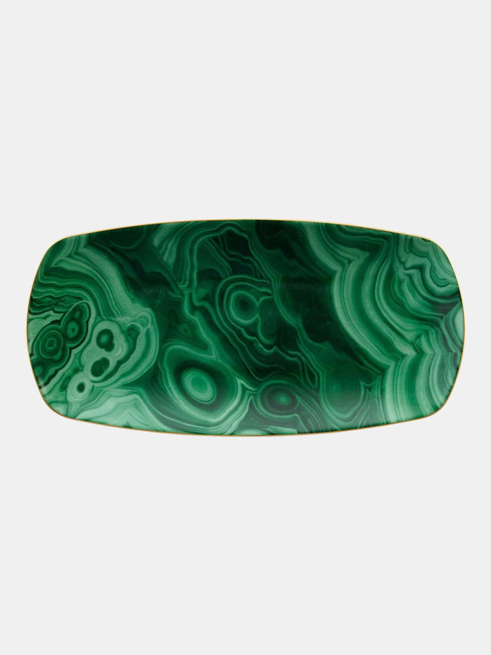 Malachite Rectangular Tray - Morley 