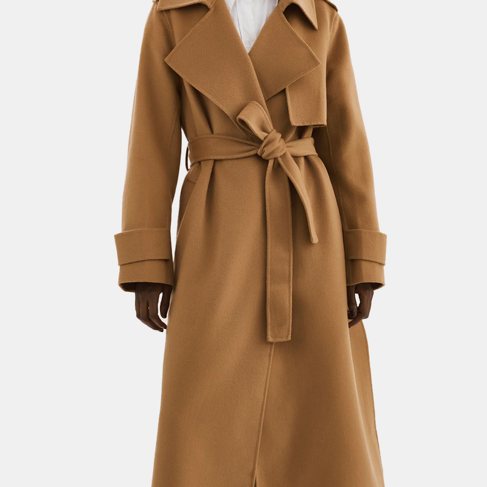 Margaret Wool Trench Coat