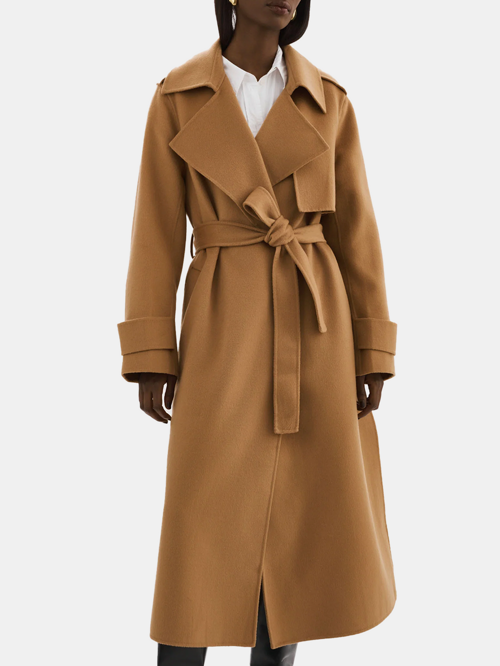 Margaret Wool Trench Coat