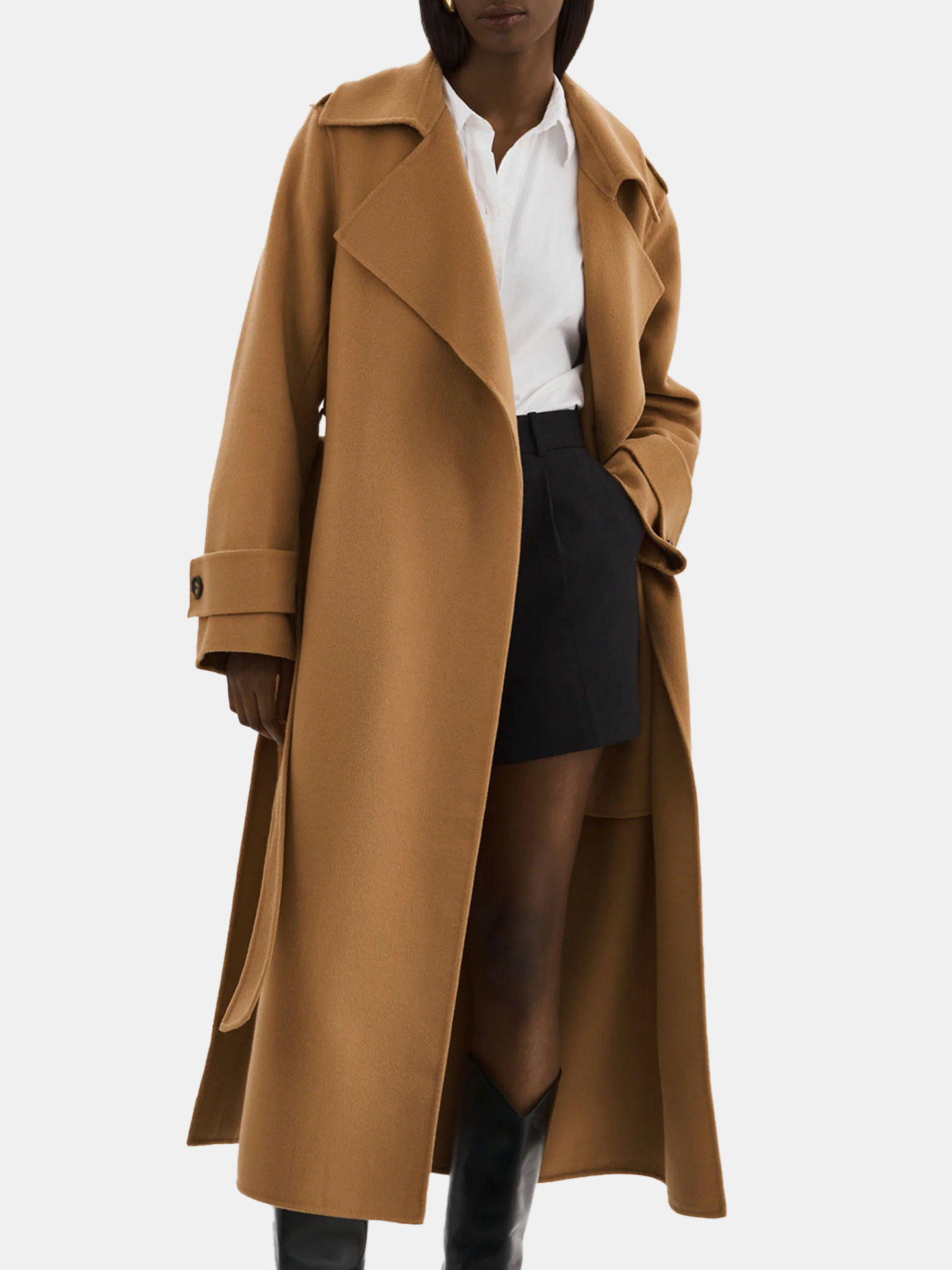 Margaret Wool Trench Coat