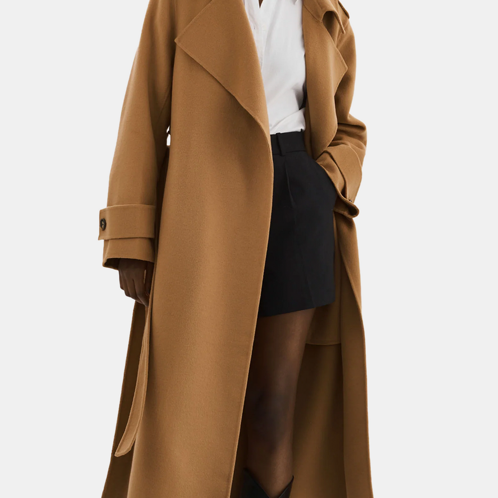 Margaret Wool Trench Coat