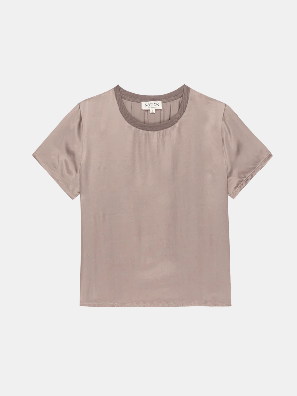 Marie Boxy Crop Tee