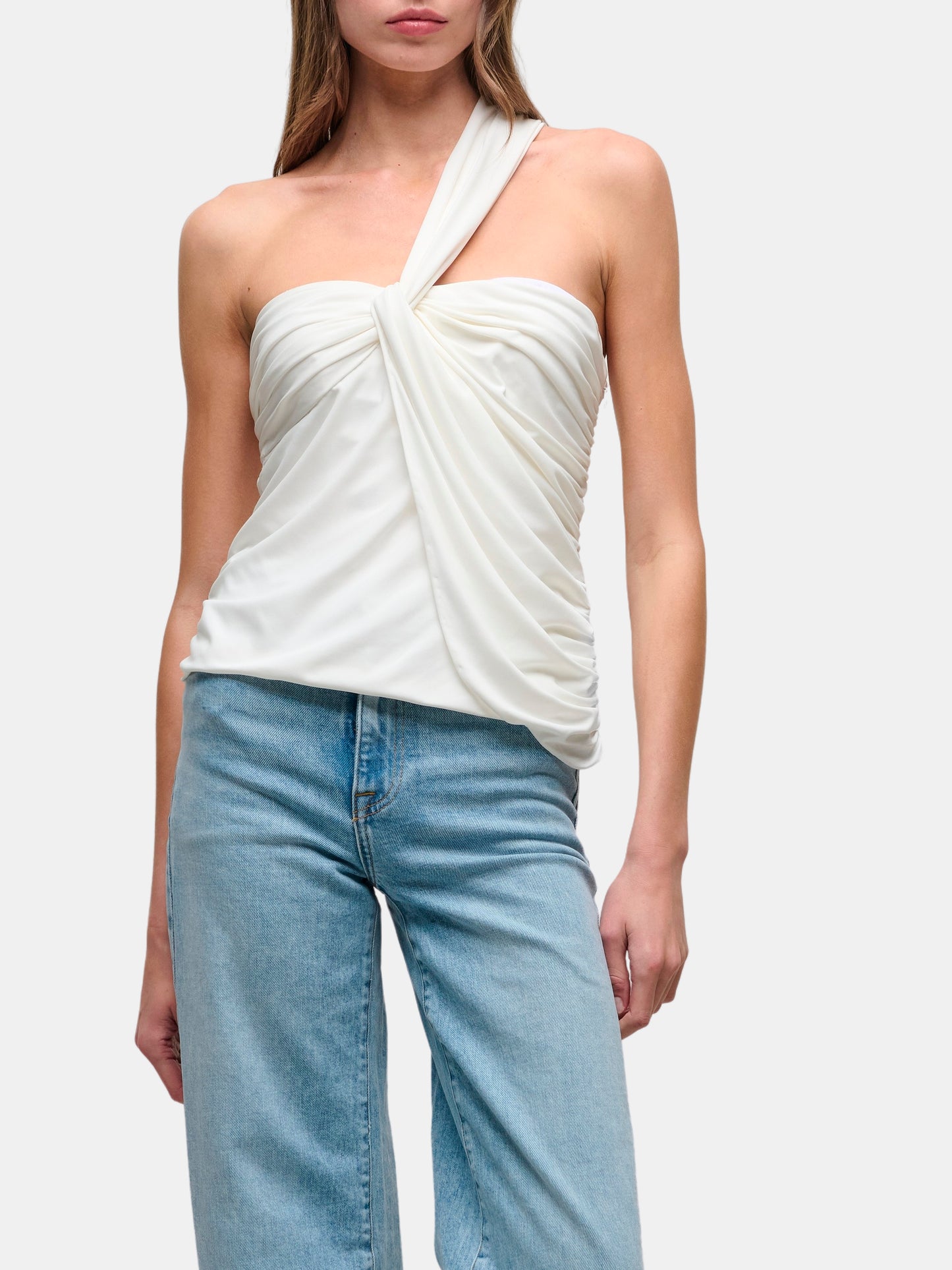 Nathreen Draped Jersey Top - Morley 
