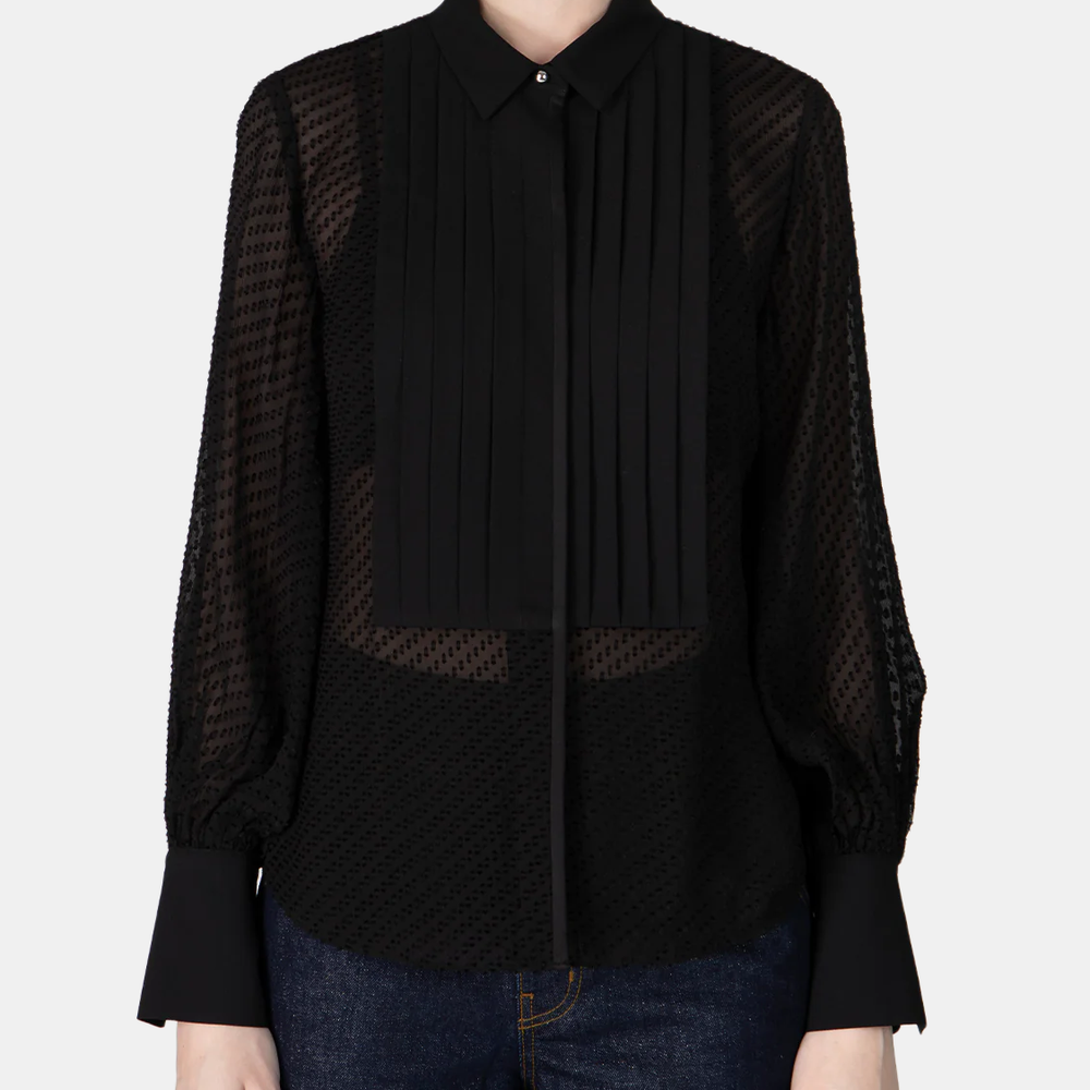 Oriel Dobby Dot Jacquard Shirt