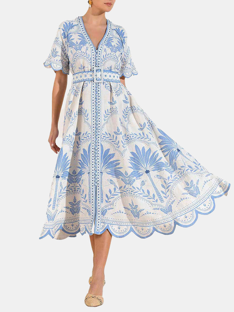 
                      
                        Palm Springs Midi Dress - Morley 
                      
                    