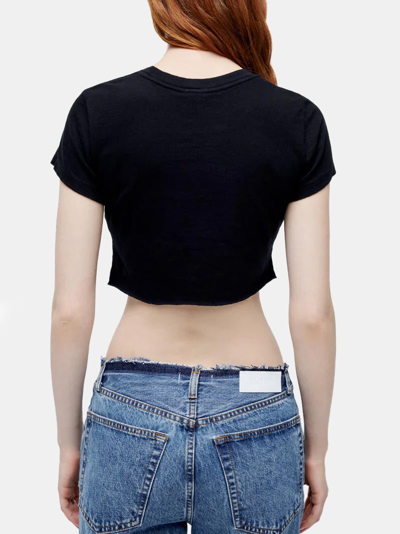 Cropped 60s Slim Tee - Morley 