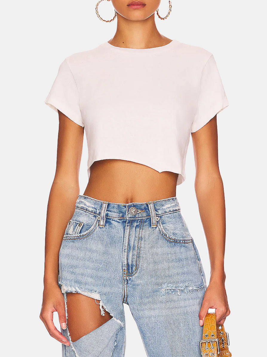 Cropped 60s Slim Tee