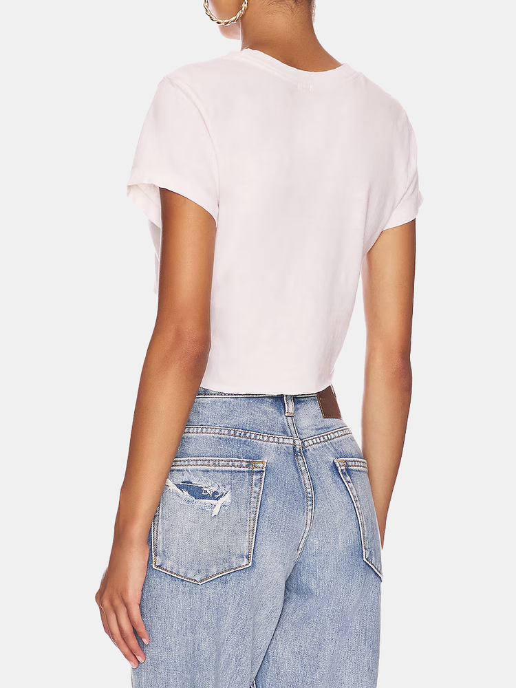 
                      
                        Cropped 60s Slim Tee - Morley 
                      
                    