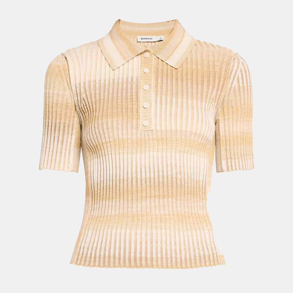 
                      
                        Devina Short Sleeve Polo - Morley 
                      
                    