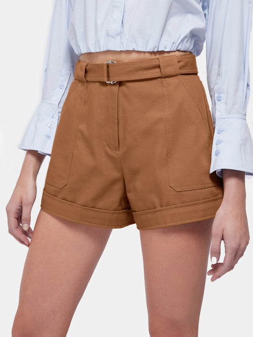 Lourie Belted Shorts - Morley 