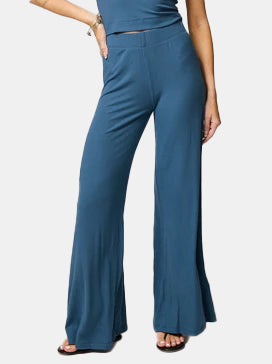 The Rib Wide Leg Pant