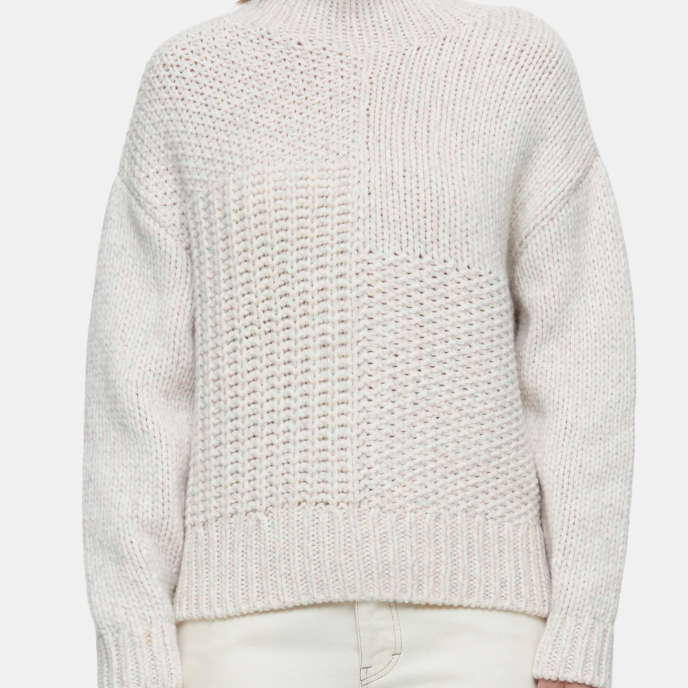 Mock Neck Knitted Longsleeve