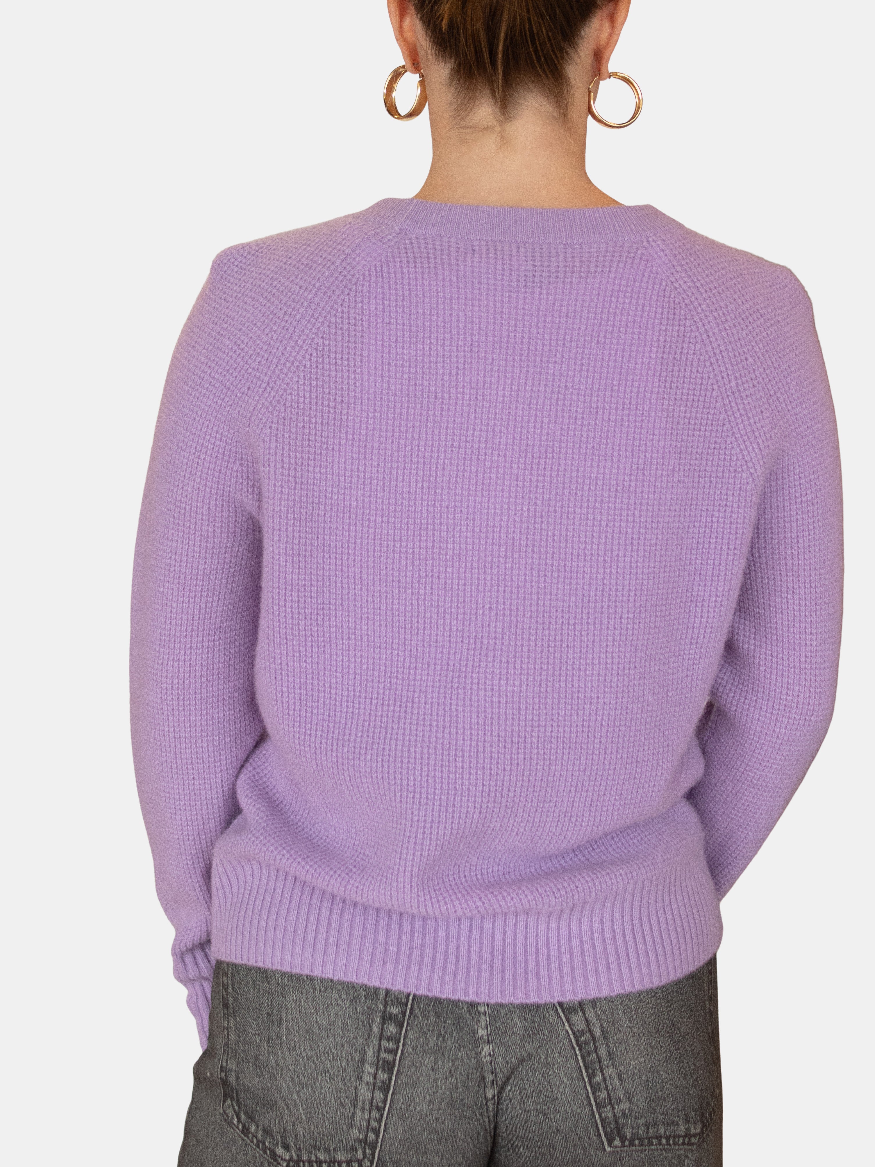 Cashmere Waffle Sweatshirt