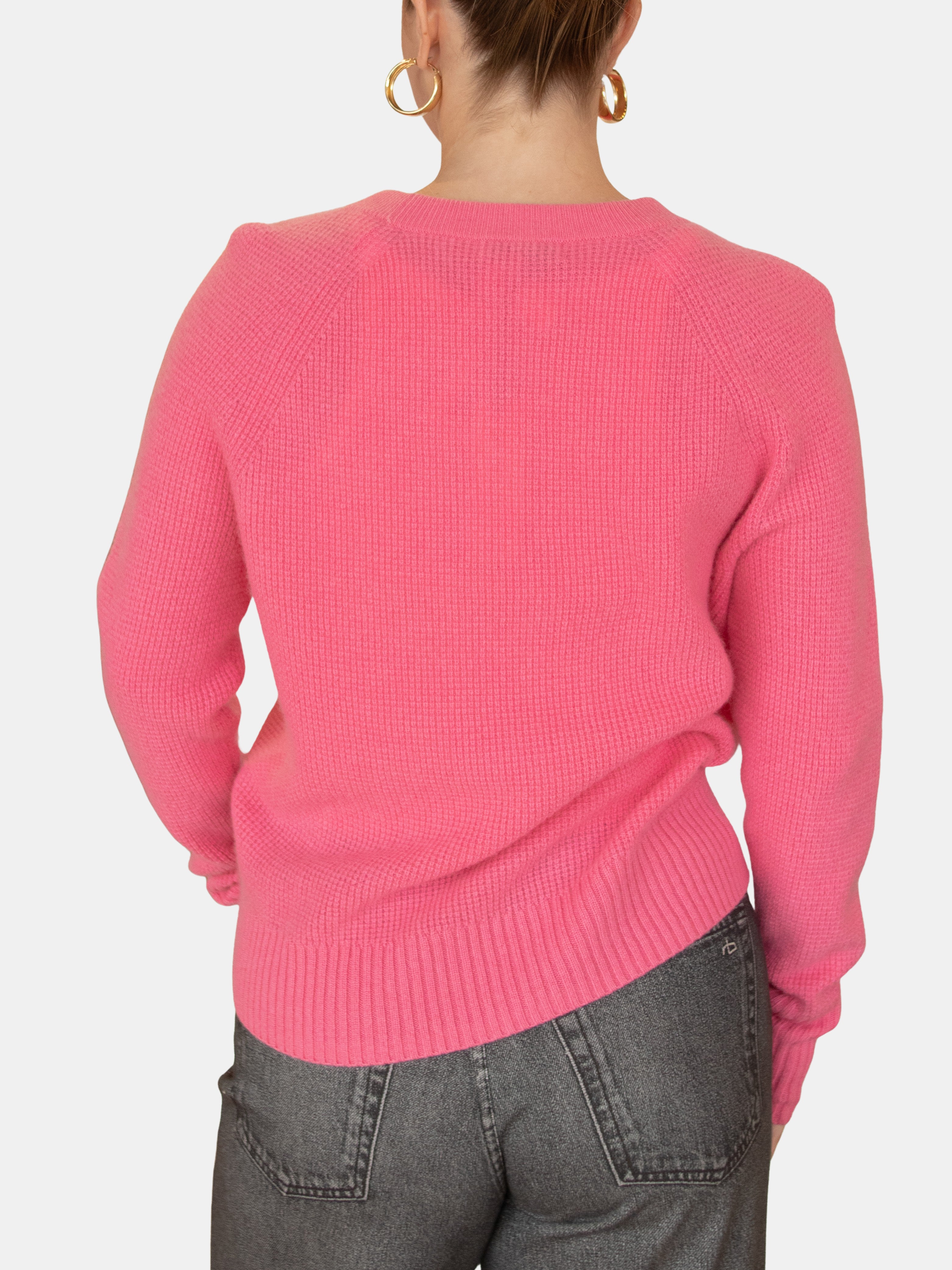 Cashmere Waffle Sweatshirt