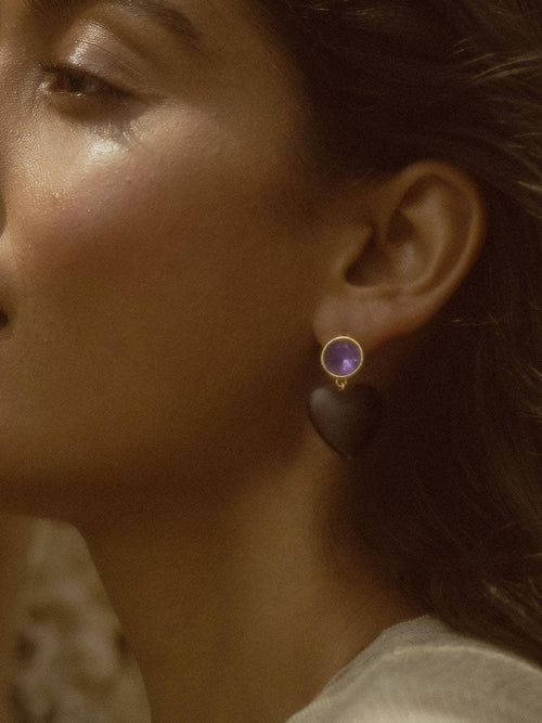 Violet Crush Earrings - Morley 