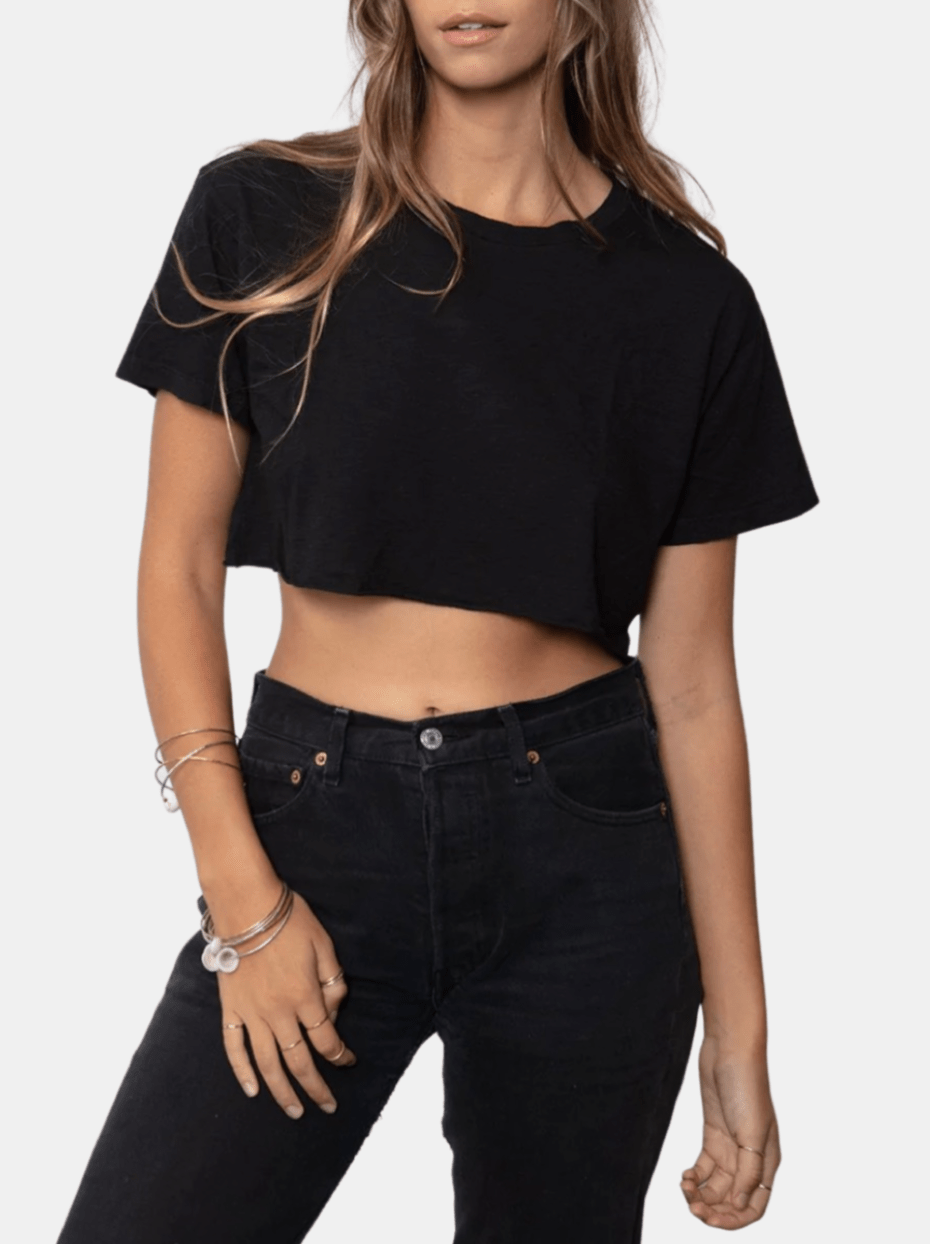 Boyfriend Crop Tee - Morley 