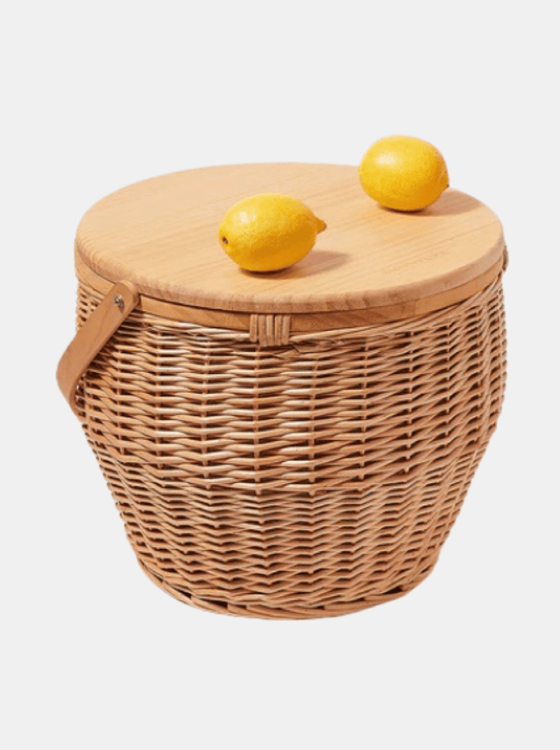 Round Picnic Cooler Basket - Morley 